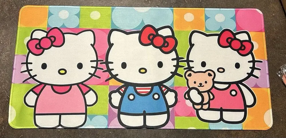 Hello Kitty Computer Desk Mat 24x11